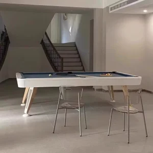 Customize Luxury Modern 7ft 8ft 9ft Pool Table Solid Wood Slate Pool Table Family Billiards for Sale for Family Club Villa