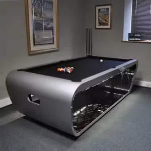 Customize Luxury Modern Club Villa Solid Wood Slate Pool Table for 7ft 8ft 9ft