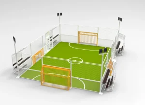 Customize Popular Artificial Turf Football Field Full Set Soccer Pitch Sports Equipment for Sale
