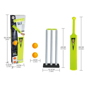 Customize Sporting Toy Plastic Cricket Sets for Kids Outdoor Backyard Playing