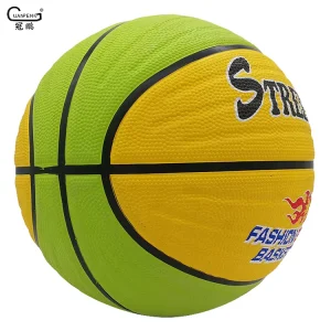 Customize Your Own Design Promotional Standard Rubber Basketball Size 7