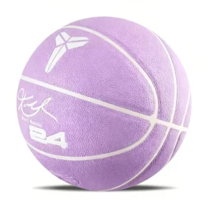 Customize Your Own Logo Durable PU Fiber Composite Leather Basketball Sizes 4 5 6 for Baby Training