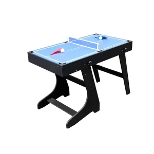 Customized 4 in 1 Multi Game Home Eco Friendly MDF Billiard Pool Table with Rubber Cushion for Kids Unisex