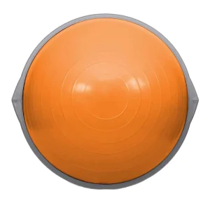 Customized 58cm Explosion Proof Thickened Fitness Half Pilates Balance Bosuing Yoga Ball