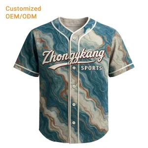Customized Baseball Uniform Your Team Logo Baseball Wear Softball Baseball Uniform for Men