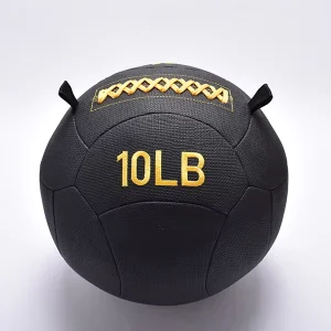 Customized Black Wall Medicine Ball Durable Wall Ball High Quality Soft Medicine Wall Slams Heavy Ball