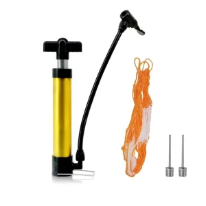 Customized Color Metal Pump for Signature Tennis Ball and Basketball Convenient and Convenient Accessory for Tennis Players
