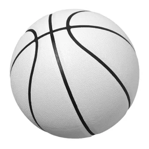 Customized Composite White Leather Basketball Official Sizes 5 6 7 Suitable for Indoor and Outdoor Games Basketball Factory