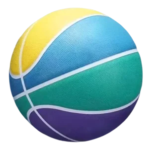 Customized Durable Flexible Rubber Basketball Size 5 6 7 Four Color Training Promotion Ball with Your Logo