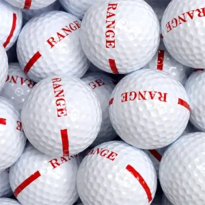 Customized Durable Two-Layer Range Surlyn Golf Balls with Logo Packaging