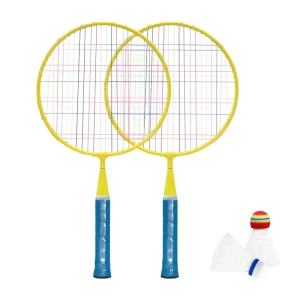 Customized Factory OEM Children’s Entertainment Badminton Racket 2 Sets of Badminton