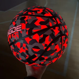 Customized Glow in the Dark Basket Ball Size 7 6 5 3 Luminous LED Rubber Light up Basketball Balls