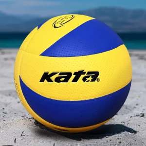 Customized High Quality PU Leather Professional Volleyball Size 5 Durable Training Competition Indoor Outdoor Entertainment