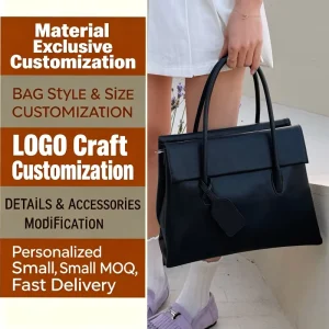 Customized High quality Vegetable Tanned Cowhide Handbag New Vintage Tote Bag Fashionable Single Shoulder Crossbody Bag OEM ODM