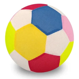 Customized Inflatable Polyester Fabric Mesh Beach Soccer Ball