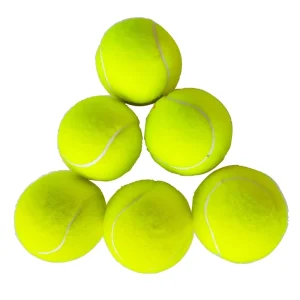 Customized LOGO Bounce High Tennis Ball 58% Wool Professional Training Tennis Ball