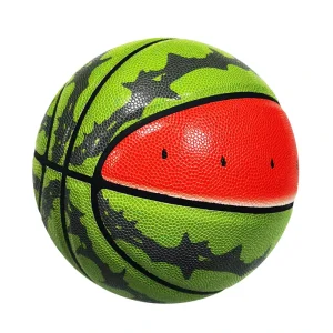 Customized Logo Basketball Training Ball All-Over Printing PU Leather For Entertainment For Basketball Category