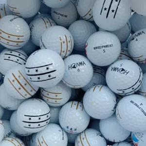 Customized Logo Double Layer Two Piece Golf Balls With 80 90 Hardness For Hitting Practice