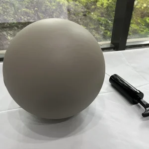 Customized Logo Fitness Pilates Ball Gym Exercise Balance 25cm Frosted Explosion Proof PVC Small Yoga Ball