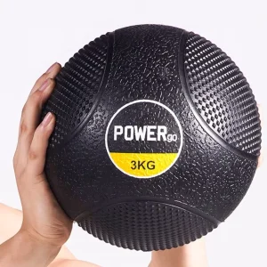 Customized Logo Medicine Balls Rack PVC Yellow Sand Fitness Exercise Gym Training Workout Weight Rubber Medicine Ball