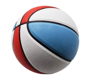 Customized Logo No 7 Weighing 580g Suitable Rubber Basketball for Both Indoor and Outdoor Use Adult sized