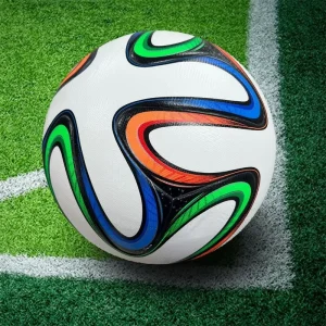 Customized Logo Printed Official Size 5 Adult Sports Soccer Ball Machine Stitched PU Rubber Football for Training Matches OEM
