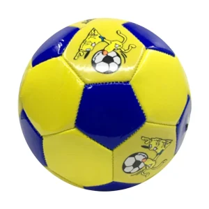 Customized Logo Printing Promotional Gift Yellow PVC Toy Ball Footballs Size 5 Soccer Balls