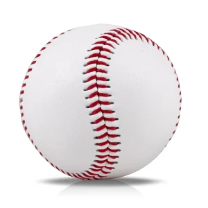 Customized Logo Professional Cow Leather Durable Cork Filled 9” Baseball Softball for Training