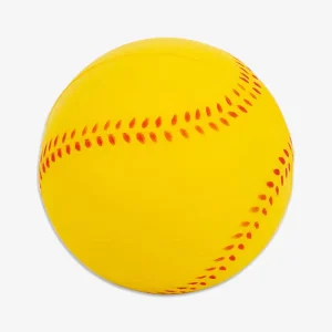 Customized Logo Soft PU Foam Baseball Anti Stress Ball Thermal Transfer Printed Promotional Toys For Kids