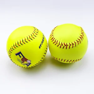 Customized Logo Softball for Practice Pitching Batting Hitting Training PU Material