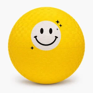Customized OEM ODM 8.5 Inch Textured Playground Ball Soft Rubber Kickball with Custom Printed Pattern for Kids Outdoor Games