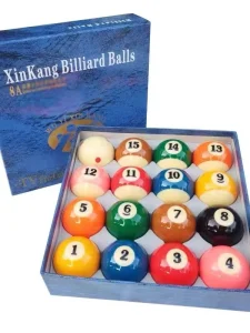 Customized Pool Balls 16 Color American Black 8 Resin Tournament Set 57.2mm