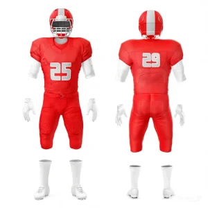 Customized Protective Collision resistant American Football and Rugby Competition Uniforms Club Jerseys and Training Shirts