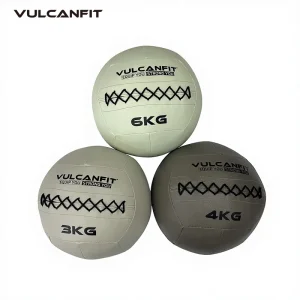Customized Soft Double Stitched Wall Ball PVC Coated PP Cotton Rubber Crumb 35cm Diameter Eco Friendly Durable
