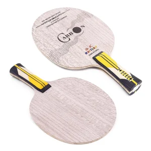 Customized Table Tennis Blade Professional Pure Wood and Carbon Pingpong Bat