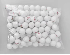 Customized Training Table Tennis Ball White Orange Sport OEM Table Tennis Balls