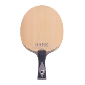 DARK CB50H 5 Layer Carbon Fiber Table Tennis Blade Hinoki Kiri Wood Offensive Fast Attack Style Horizontal Vertical Grip