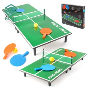 DIY Assembled Portable Sport Toy Ball Wooden Board Game Ping P Ong Mini Table Tennis for Sale