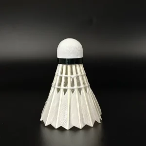 DR 08 Bleached Flower Duck Feather Shuttlecock Badminton Birds Training Shuttlecocks Manufacturer for Club Users