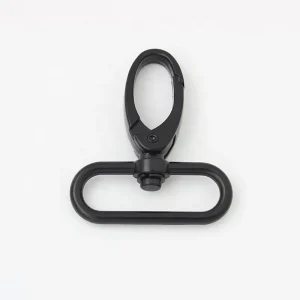 Dark Black 55*38 mm 1.5 Swivel Hooks for Purse Shoulder Strap Clasp Clip Trigger Buckle Dog Chain Snap Hook