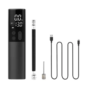 Deflation Accurate Pressure Gauge 4 Modes LCD Digital Ball Inflator Pump 150psi Tire Pressure Monitor Digital Ball Inflator