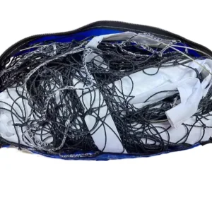 Design Own Logo Portable Foldable PE Reinforcing Wire Volleyball Net For Volleyball Equipment