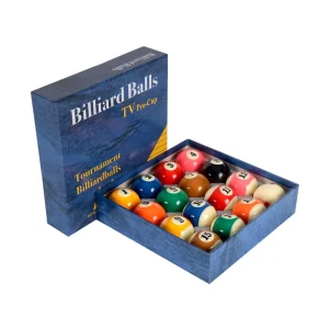 Direct Factory Sale Large 3A TV American Black Eight Pool Balls 16 Color Chinese Standard Resin Crystal Snooker & Billiard Balls