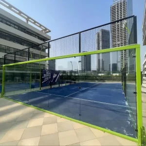 Direct Manufacturer Panoramic Padel Court Complete Set Padelplatz Paddle Tennis for Padel Court Equipment