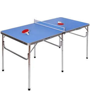 Double Folding Indoor Outdoor Movable Table Tennis Table Standard Ping Pong Equipment