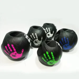 Double Handle Medicine Ball Dual Grip Medicine Balls Rubber Ball with Two Handles