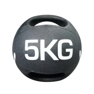 Double Handles Medicine Ball for Weightlifting Sports Dual Grip Rubber Medicine Balls