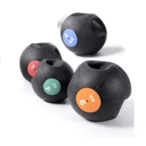Dual Grip Medicine Balls for Abs Core Cross fit Strength Training Exercise Medicine Ball