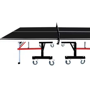 Durable 18mm Foldable Table Tennis Board Pingpong Table Tennis Indoor Table with Wheels