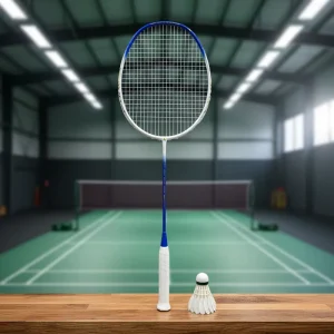 Durable Carbon Fiber Badminton Racquet for Novice Elderly Lightweight 75g Professional Training Racket